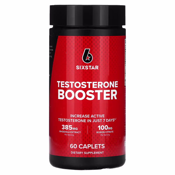 SIXSTAR, Testosterone Booster, 60 Caplets