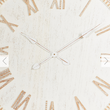 Wooden Bohemia Clock - Natural - Image 4
