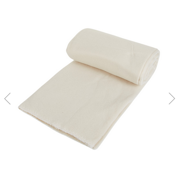 Essential Soft Fleece Throw - Natural - Image 4